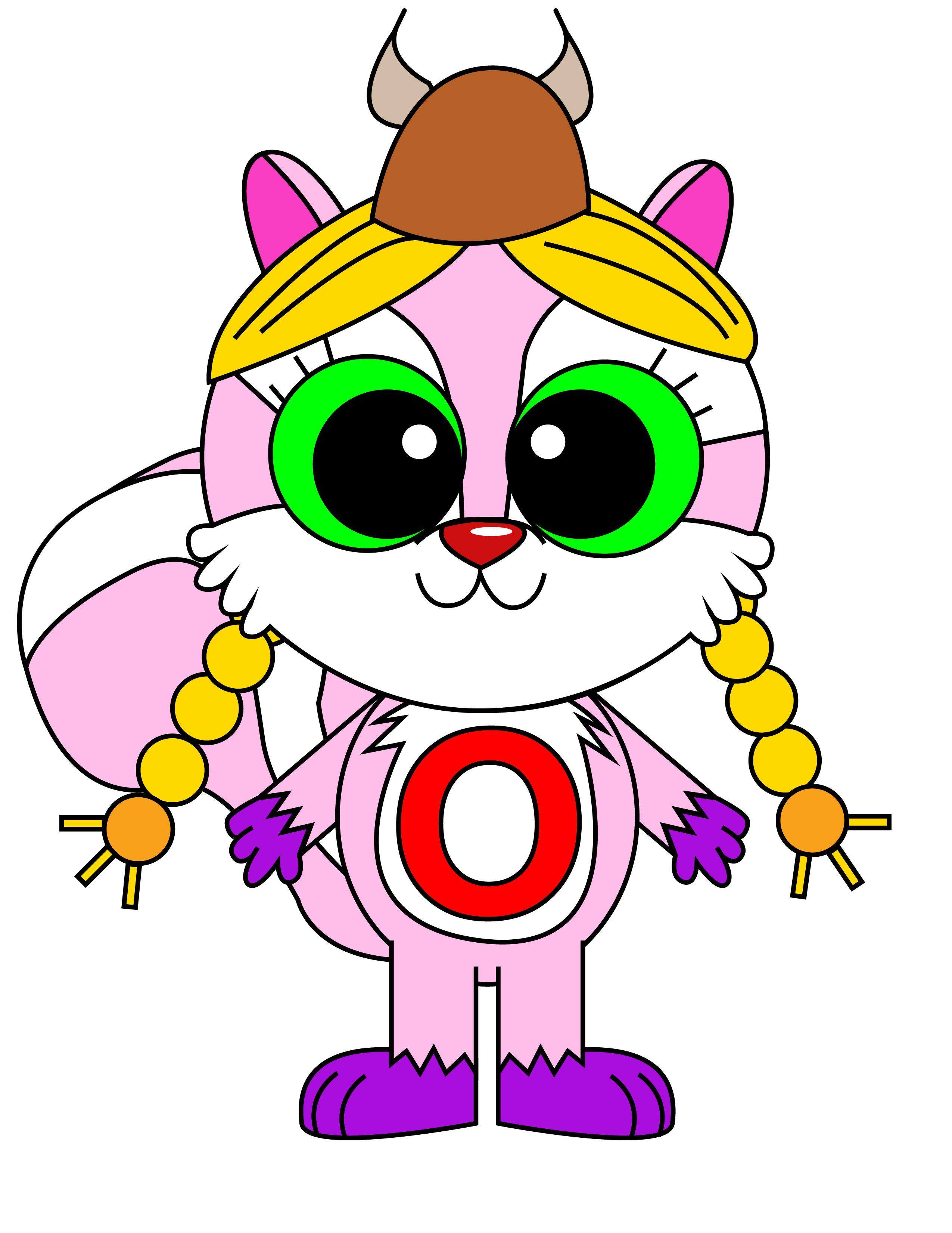 Letter Critter O